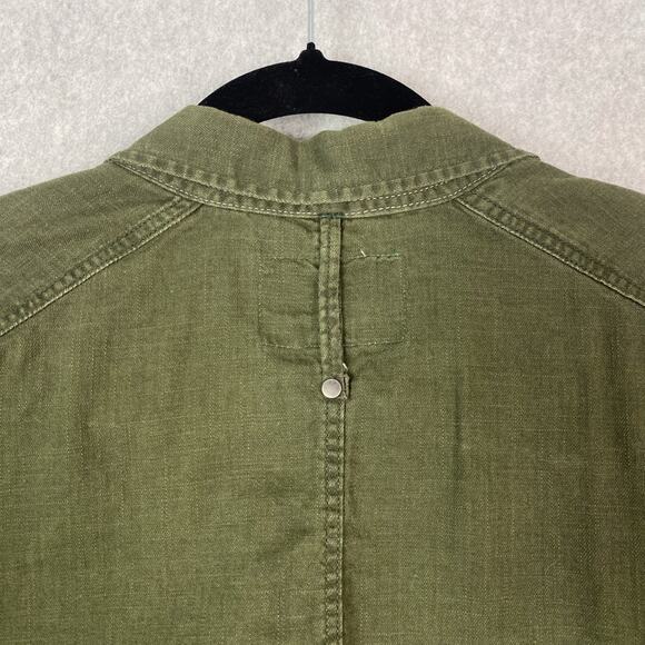 G-Star Raw Mens L Powel 3D Shirt in Green Long Sleeve Button Up - Picture 7 of 9